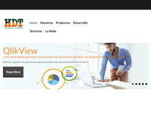 Tablet Screenshot of hdt.es