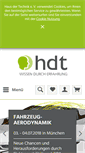 Mobile Screenshot of hdt.de